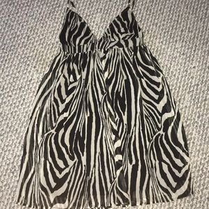 Animal print dress